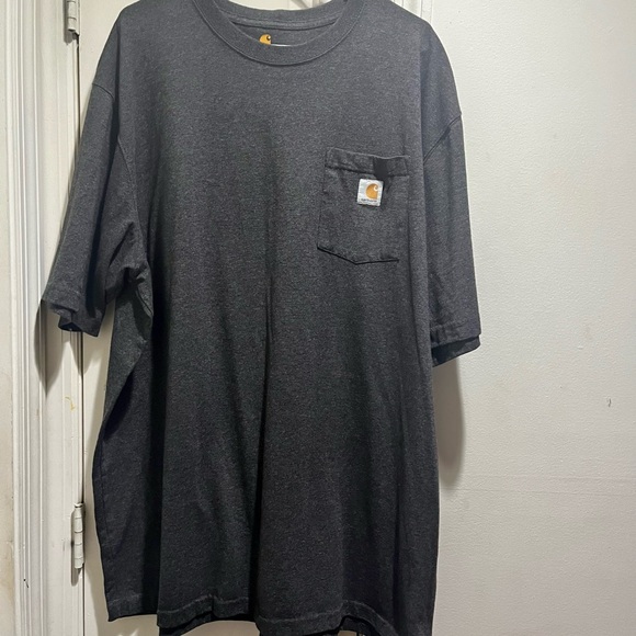 Carhartt Original fit grey short sleeve crew neck t-shirt - Picture 9 of 12